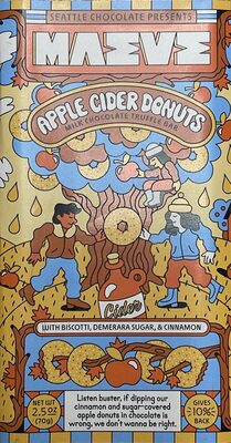 Apple Cider Donuts Milk Chocolate Truffle Bar