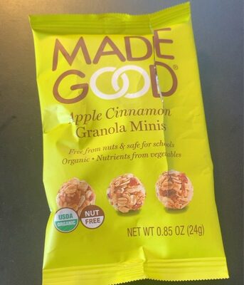 Apple Cinnamon Granola Minis