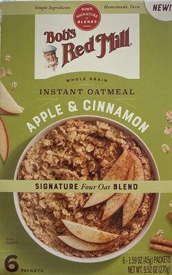 Apple & Cinnamon Instant Oatmeal