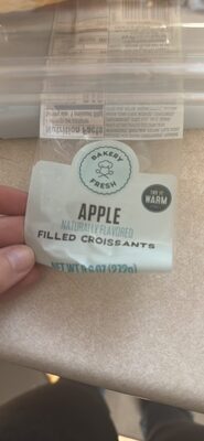 Apple Filled Croissants