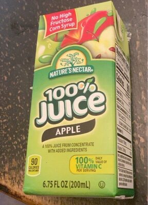 apple juice