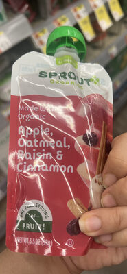 Apple, Oatmeal, Raisin & Cinnamon