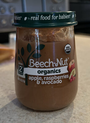 Apple, Raspberries & Avocado