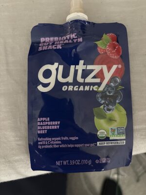 Apple Raspberry Blueberry Beet Prebiotic Gut Health Snack