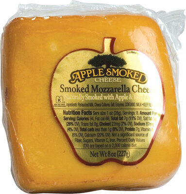 Apple Smoked, Mozzarella Cheese
