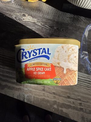 Apple Spice Cake Icecream