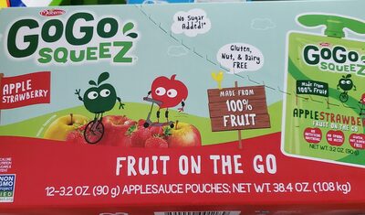 Apple Strawberry Fruit On The Go