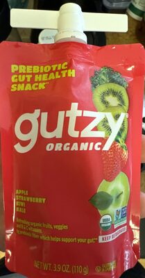 Apple strawberry kiwi kale