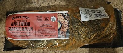 Applewood Smoked Bacon Pork Loin