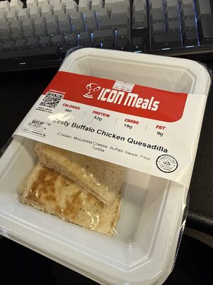 AR Zesty Buffalo Chicken Quesadilla