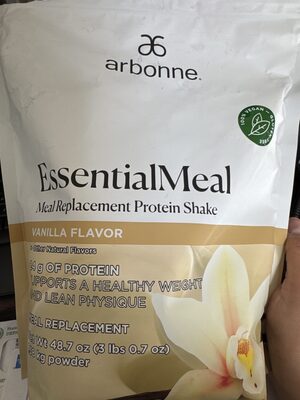 Arbonne Essentials Meal Replacement Shake- Vanilla 2025