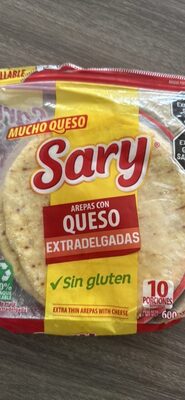 Arepas con Queso Extradelgadas