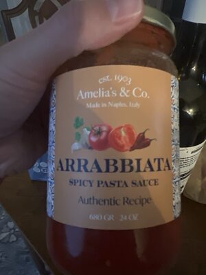 Arrabbiatta Spicy Pasta Sauce
