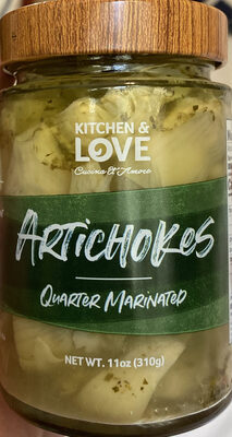 Artichokes Quarter Marinated