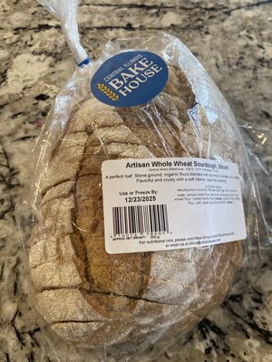 Artisan Whole Wheat Sourdough