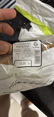 Artisanal Whole Meal Bread Sourdough