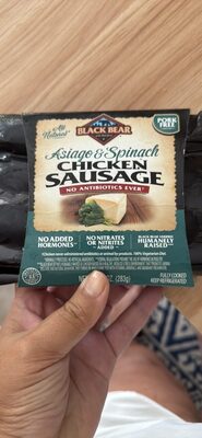 Asiago & Spinach Chicken Sausage
