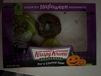 Assorted Halloween Doughnuts