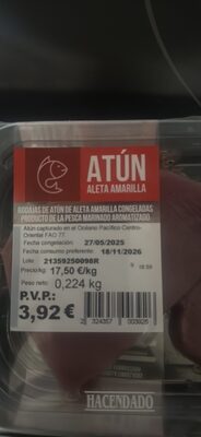 Atún Aleta Amarilla