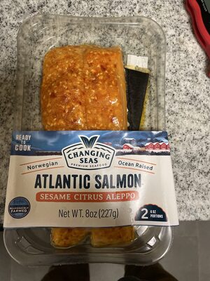 Atlantic Salmon Sesame Citrus Aleppo