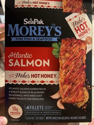 Atlantic Salmon with Mike's Hot Honey