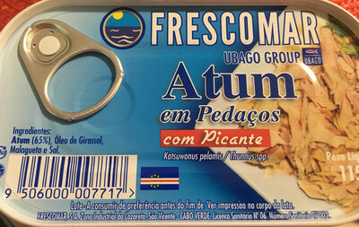 Atum em pedaços com picante