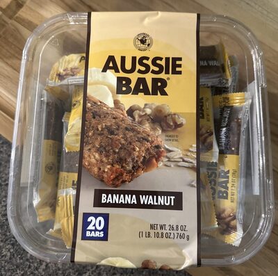 Aussie Bar Banana Walnut