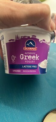 Authentic Greek Yogurt lactose free