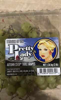 Autumn Crisp Table Grapes