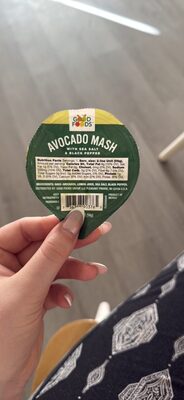 Avocado Mash with Sea Salt & Black Pepper