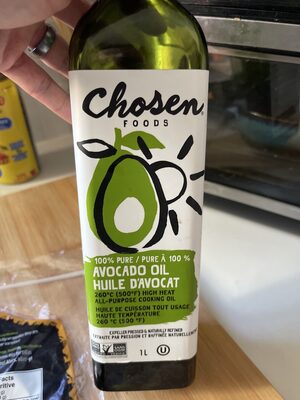 Avocado Oil - 100% Pure, Refined