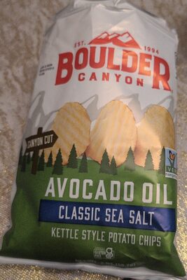 Avocado Oil Classic Sea Salt Kettle Potato Chips