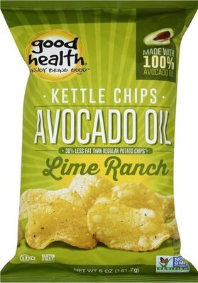 Avocado Oil Kettle Chips - Lime Ranch imp