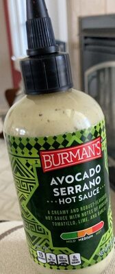 Avocado Serrano Hot Sauce