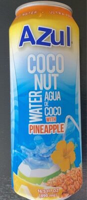Azul coconut water with pineapple