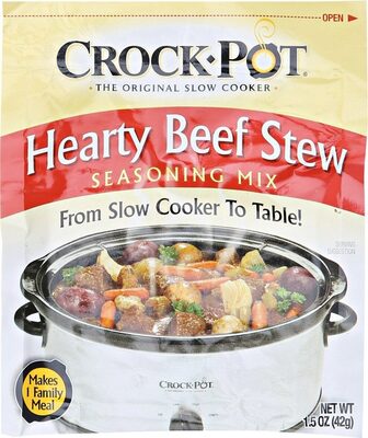 B crock pot hearty beef stew seasoning mix