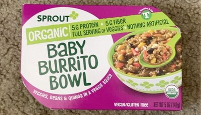 Baby burrito bowl