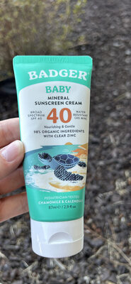 Baby Mineral Sunscreen Cream
