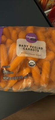 Baby Peeled Carrots Organic
