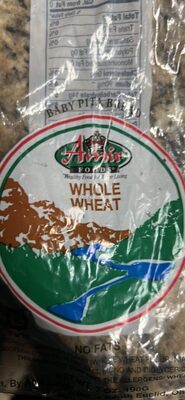 Baby Pita Bread Whole Wheat