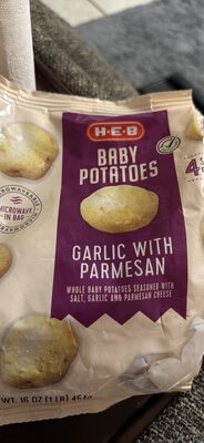 Baby Potatoes Garlic with Parmesan