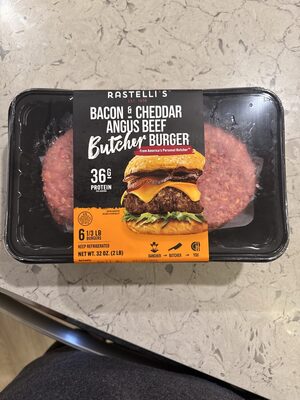 Bacon And Cheddar Butcher Burger