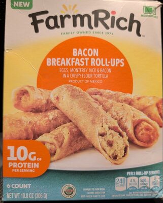 Bacon Breakfast Roll-ups