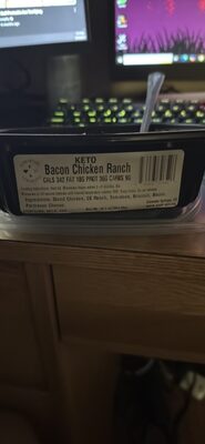 Bacon Chicken Ranch