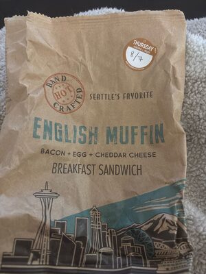 Bacon + Egg Breakfast Sandwich