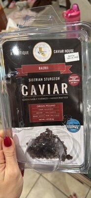 Baerii Siberian Sturgeon Caviar
