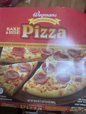 Bake & Rise Uncured Pepperoni Pizza