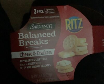 Balanced Breaks Cheese & Crackers