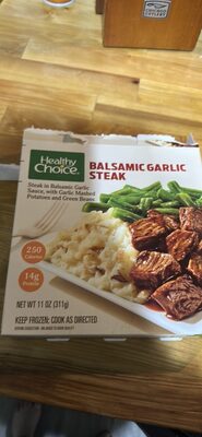 Balsamic Garlic Steak