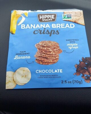 Banana Bread Crisps- Chocolate